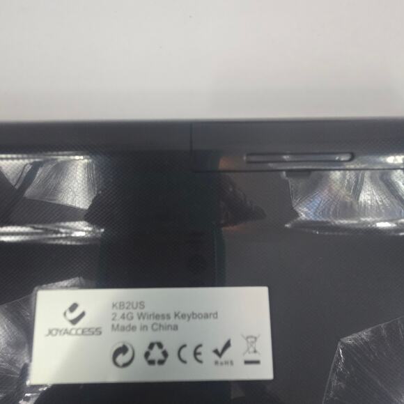 JoyAccess KB2 Slim Wireless Full Keyboard Gray & Silver with 2.4G USB Receiver - Picture 7 of 14